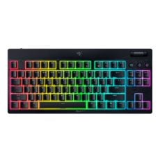 Εικόνα της Πληκτρολόγιο Razer BlackWidow V4 Low Profile Tenkeyless HyperSpeed Wireless RGB Green Switches (US) RZ03-05450500-R3M1