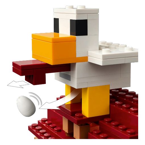 Εικόνα της LEGO Minecraft: The Ghast Balloon Village Attack 21273