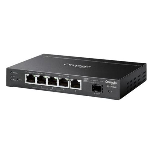 Εικόνα της Switch Tp-Link Omada SG2206MP 6-Port Gigabit with 4-Port PoE+ & 1-Port SFP