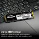 Εικόνα της Δίσκος SSD Patriot P400 V4 4TB M.2 NVMe PCIe Gen4 P400VP4TBM28H
