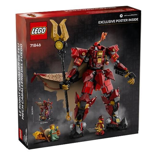 Εικόνα της LEGO Ninjago: The Fire Knight Mech 71846