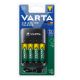 Εικόνα της Φορτιστής Μπαταριών Varta Quatro 57652 AA/AAA NiMH + 4 Επαναφορτιζόμενες Μπαταρίες AA Varta 2100 mAh 18660