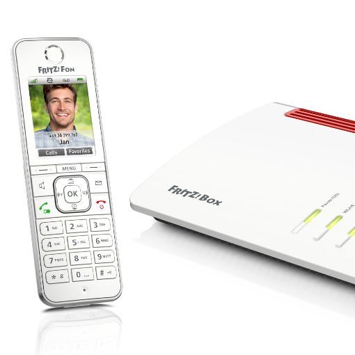 Εικόνα της Ασύρματο Τηλέφωνο AVM FRITZ!Fon C6 DECT White 20002875