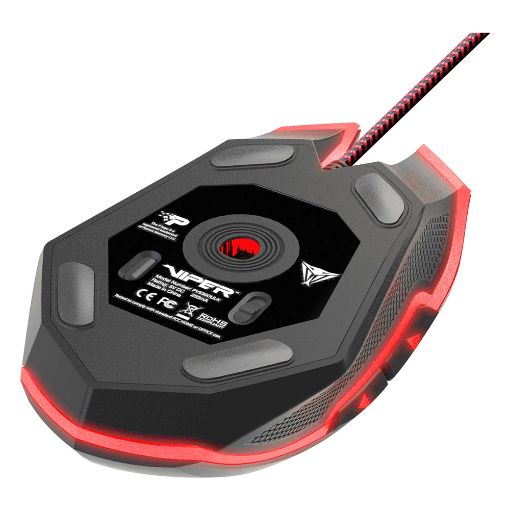Εικόνα της Ποντίκι Patriot Viper V530 LED Black PV530OULK