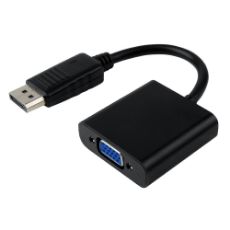 Εικόνα της Adapter Powertech DisplayPort Male to VGA Female Black CAB-DP022