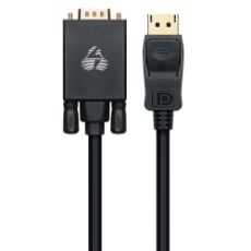 Εικόνα της Καλώδιο Powertech DisplayPort Male to VGA Male 1080p 1.8m Black CAB-DP056