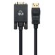 Εικόνα της Καλώδιο Powertech DisplayPort Male to VGA Male 1080p 1.8m Black CAB-DP056