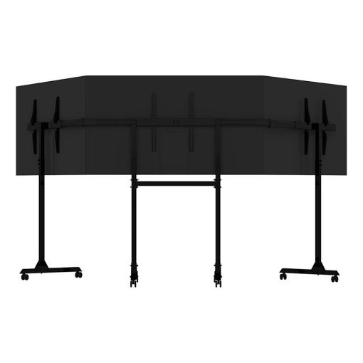 Εικόνα της Next Level Racing Free Standing Triple Monitor Stand 32-65” Black NLR-A010
