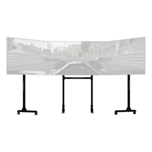 Εικόνα της Next Level Racing Free Standing Triple Monitor Stand 32-65” Black NLR-A010