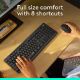 Εικόνα της Πληκτρολόγιο-Ποντίκι Logitech MK295 Silent Wireless (US) Graphite 920-009800