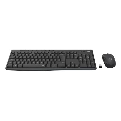 Εικόνα της Πληκτρολόγιο-Ποντίκι Logitech MK295 Silent Wireless (US) Graphite 920-009800