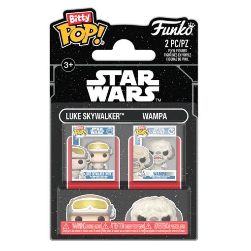 Εικόνα της Funko Bitty Pop! Disney: Star Wars - Luke Skywalker & Wampa 2-Pack