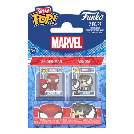 Εικόνα της Funko Bitty Pop! Marvel: Spider-Man - Spider-Man & Venom 2-Pack