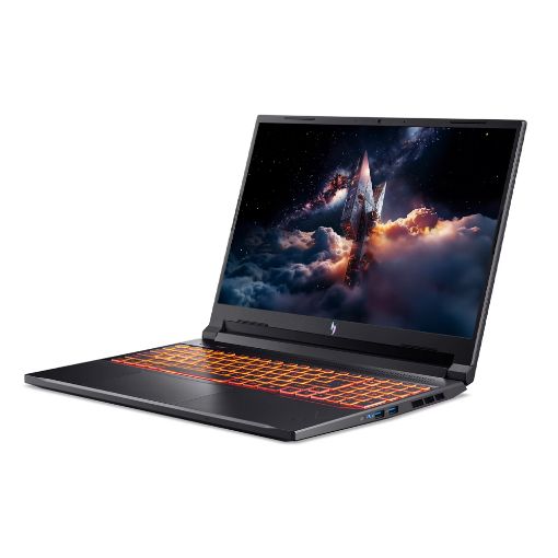 Εικόνα της Laptop Acer Nitro V 16 AI ANV16-42-R8T9 16" AMD Ryzen 7-260 16GB 1TB SSD RTX 5070 8GB Win11 Home Black NH.QYYET.005