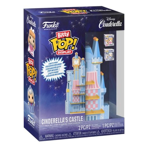 Εικόνα της Funko Bitty Pop! Display: Cinderella's Castle + Bitty Pop! Fairy Godmother & Cinderella