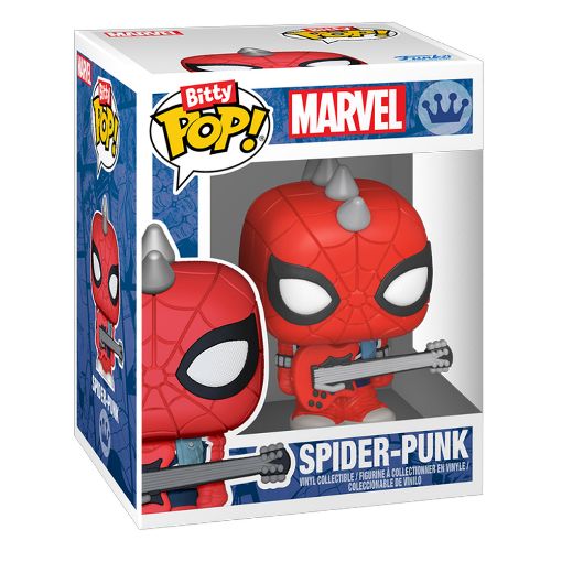 Εικόνα της Funko Bitty Pop! Display: Spider-Man Web + Bitty Pop Spider-Woman & Spider-Punk