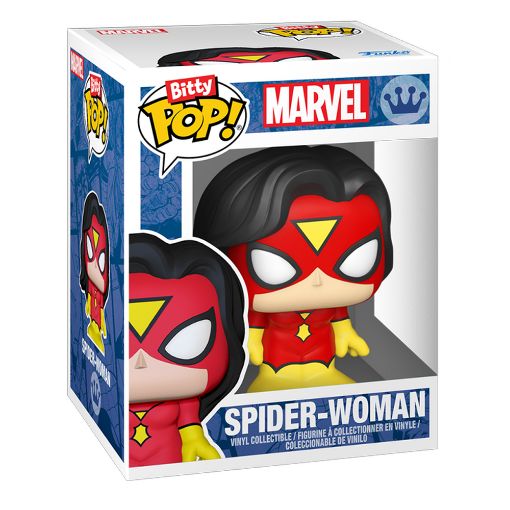 Εικόνα της Funko Bitty Pop! Display: Spider-Man Web + Bitty Pop Spider-Woman & Spider-Punk