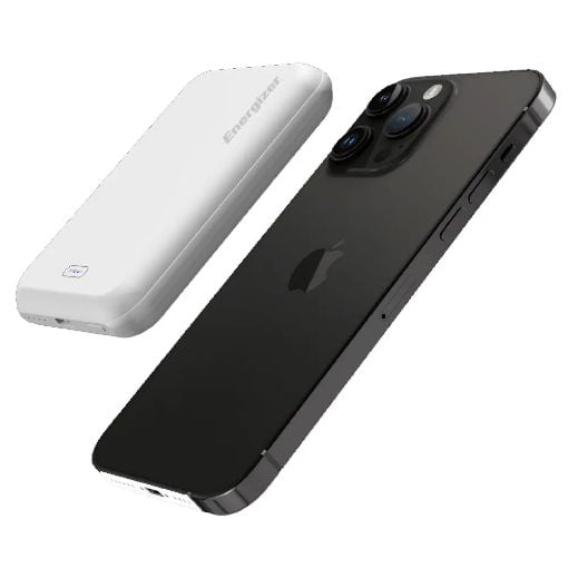 Εικόνα της Power Bank Energizer Ultimate Magnetic Wireless USB-C 5000mAh 15W White QM5000