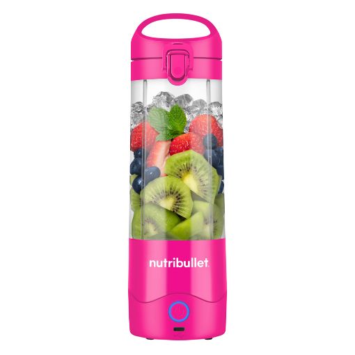 Εικόνα της Μπλέντερ NutriBullet Portable για Smoothies 0.475lt Pink NBP003BP