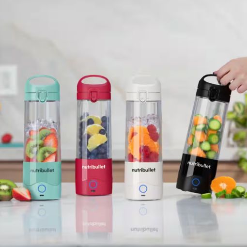 Εικόνα της Μπλέντερ NutriBullet Portable για Smoothies 0.475lt Green NBP003LG