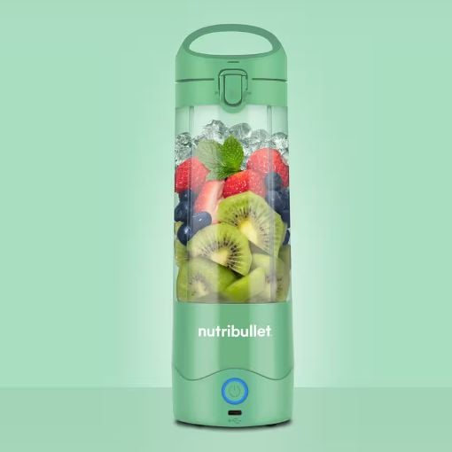 Εικόνα της Μπλέντερ NutriBullet Portable για Smoothies 0.475lt Green NBP003LG