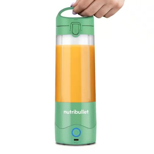 Εικόνα της Μπλέντερ NutriBullet Portable για Smoothies 0.475lt Green NBP003LG
