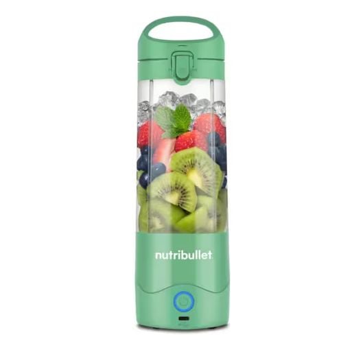 Εικόνα της Μπλέντερ NutriBullet Portable για Smoothies 0.475lt Green NBP003LG