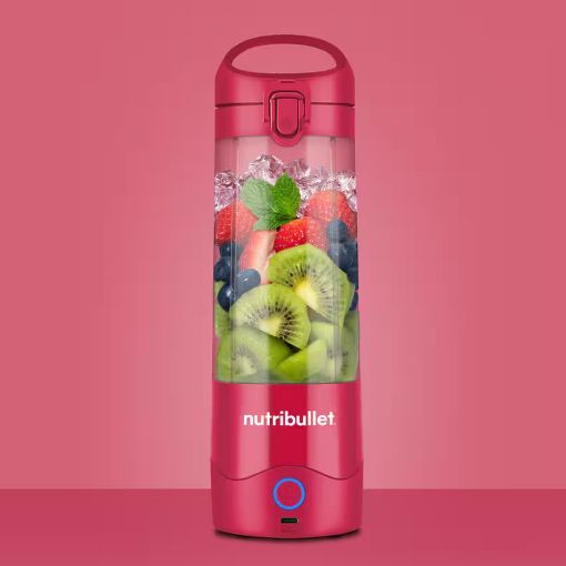 Εικόνα της Μπλέντερ NutriBullet Portable για Smoothies 0.475lt Magenta NBP003MA