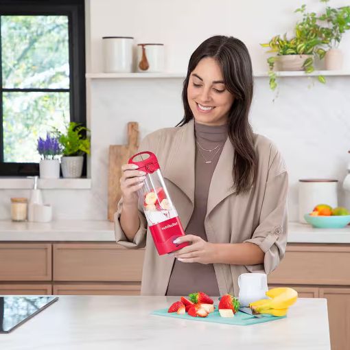 Εικόνα της Μπλέντερ NutriBullet Portable για Smoothies 0.475lt Magenta NBP003MA