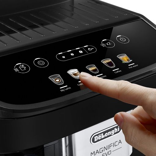 Εικόνα της Μηχανή Espresso DeLonghi Magnifica Evo Αυτόματη με Μύλο Άλεσης 1450W Black ECAM290.61B