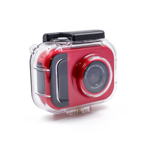 Εικόνα της Action Camera Lamtech 2 in 1 FHD Υποβρύχια Red LAM111993