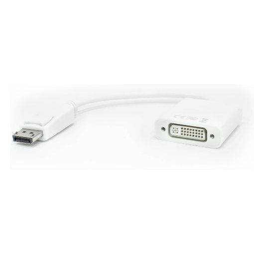 Εικόνα της Adapter Powertech DisplayPort Male to DVI 24+5 Female White CAB-DP005