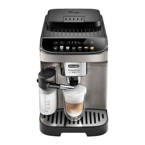 Εικόνα της Μηχανή Espresso DeLonghi Magnifica Evo Αυτόματη με Μύλο Άλεσης 1450W Titanium Black ECAM290.81TB