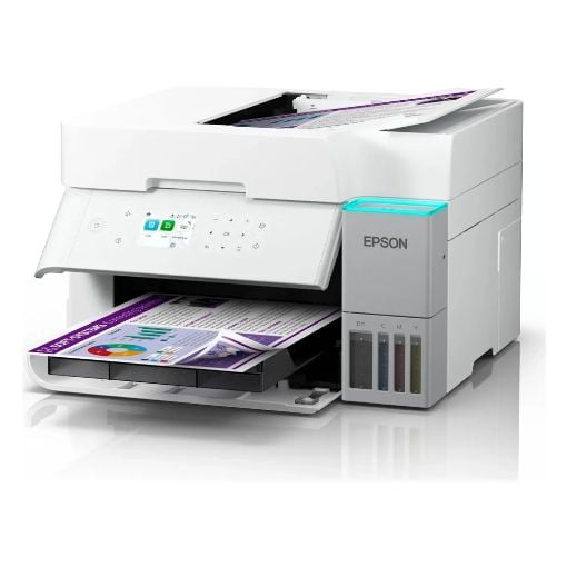 Εικόνα της Πολυμηχάνημα Inkjet Epson EcoTank L6376 ITS White C11CL43404