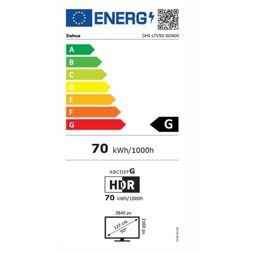 Εικόνα της Τηλεόραση Dahua DHI-LTV50-SG400 50" 4K UHD Smart