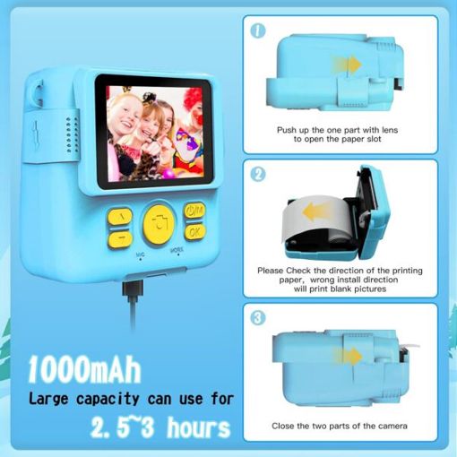 Εικόνα της Lamtech Kid Instant Camera Blue LAM114246