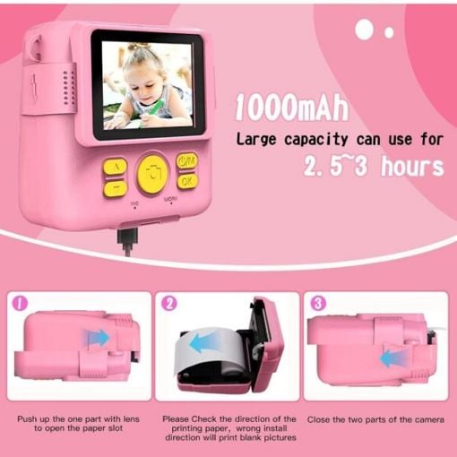 Εικόνα της Lamtech Kid Instant Camera Rose LAM114253