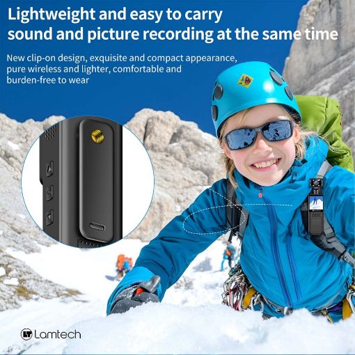 Εικόνα της Action Camera Lamtech FHD Wi-Fi Black LAM980305