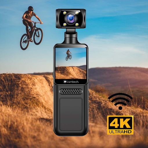 Εικόνα της Action Camera Lamtech FHD Wi-Fi Black LAM980305