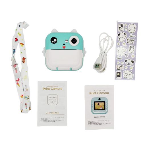 Εικόνα της Lamtech Kid Instant Camera Bluetooth Light Blue LAM114284