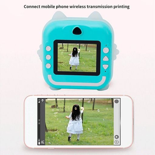 Εικόνα της Lamtech Kid Instant Camera Bluetooth Light Blue LAM114284
