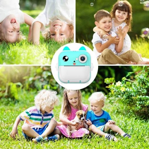 Εικόνα της Lamtech Kid Instant Camera Bluetooth Light Blue LAM114284