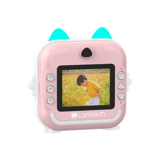 Εικόνα της Lamtech Kid Instant Camera Bluetooth White/Pink LAM114291