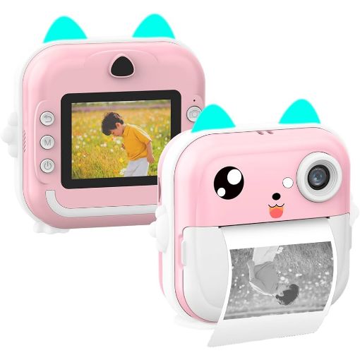 Εικόνα της Lamtech Kid Instant Camera Bluetooth White/Pink LAM114291