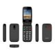 Εικόνα της Κινητό Τηλέφωνο Lamtech Flip-X 2.8" Dual SIM GR Black LAM980633