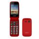 Εικόνα της Κινητό Τηλέφωνο Lamtech Flip-X 2.8" Dual SIM GR Red LAM980657