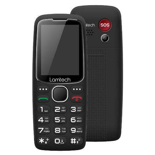 Εικόνα της Κινητό Τηλέφωνο Lamtech Tiny L II 2.4" Dual SIM GR Black LAM113157