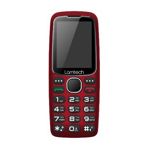 Εικόνα της Κινητό Τηλέφωνο Lamtech Tiny L II 2.4" Dual SIM GR Red LAM113164