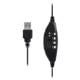 Εικόνα της Headset Lamtech USB με Mic Noise Cancelling Black LAM113072