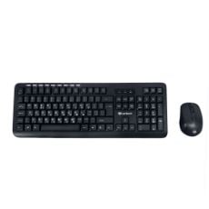 Εικόνα της Πληκτρολόγιο-Ποντίκι Lamtech Wireless (GR) Black LAM114321